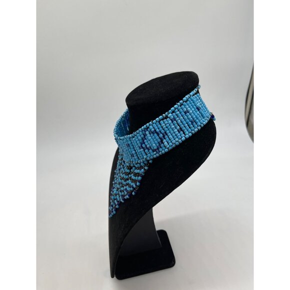 Wholesale Long Tassel Multilayer Boho Turquoise Patterns Ethnic Style Braided De - Picture 4 of 5